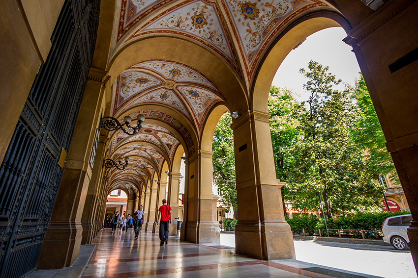 UNESCO Portico Piazza Cavour