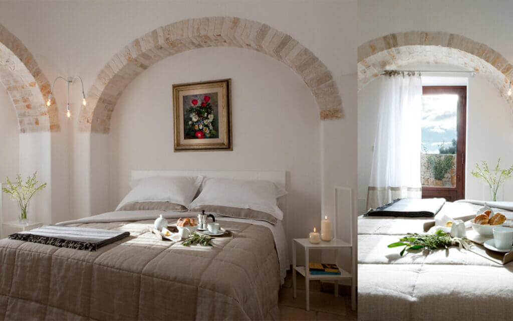 The Trulli, Puglia Schlafzimmer