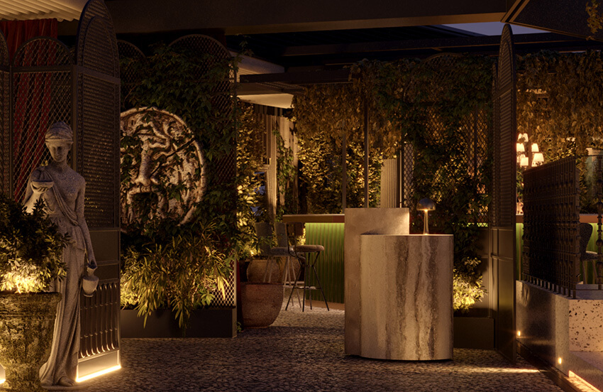 Anantara Palazzo Naiadi Rome Hotel - Rooftop Terrace