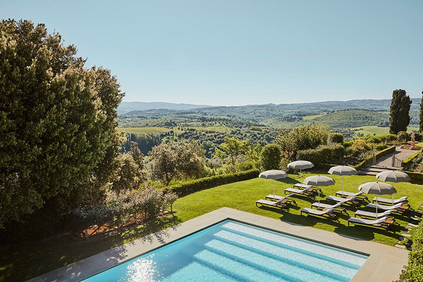 Castello del Nero Pool