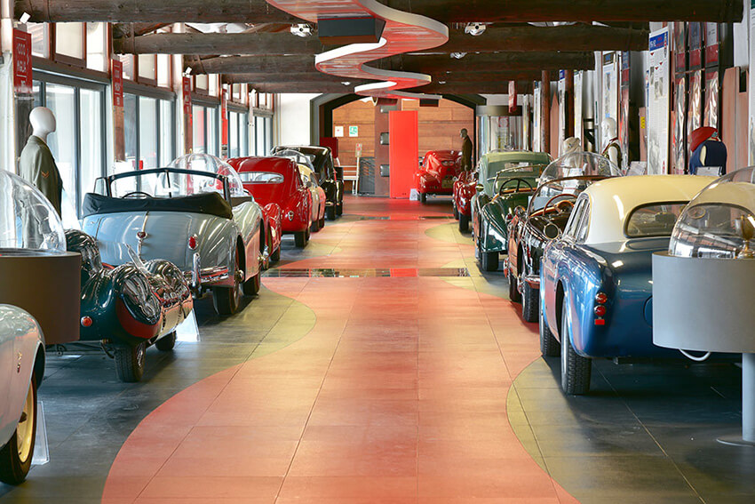 Mille Miglia Museum exhibition